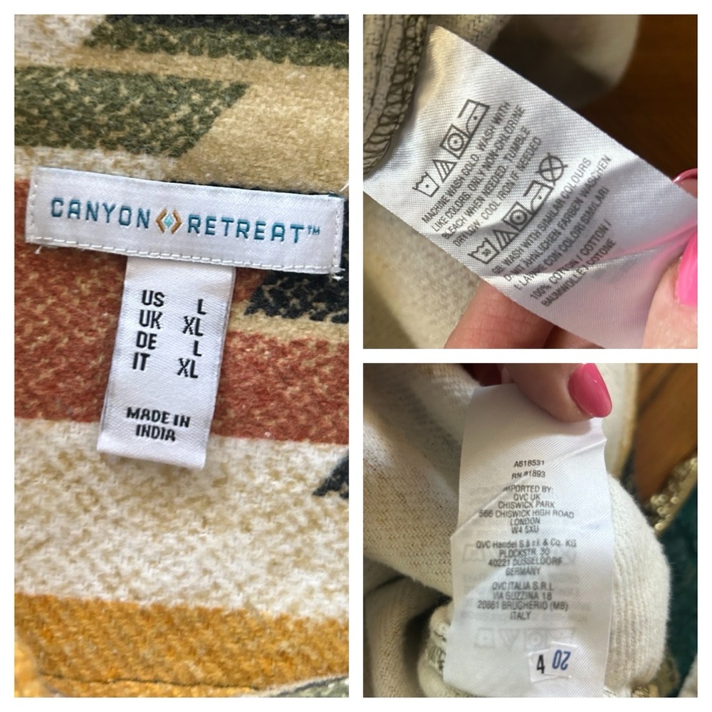 Camouflage Aztec Shacket - Picture 8 of 16